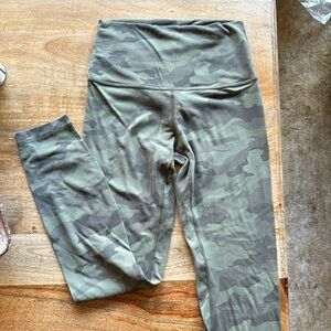 Camo women’s lululemon align leggings